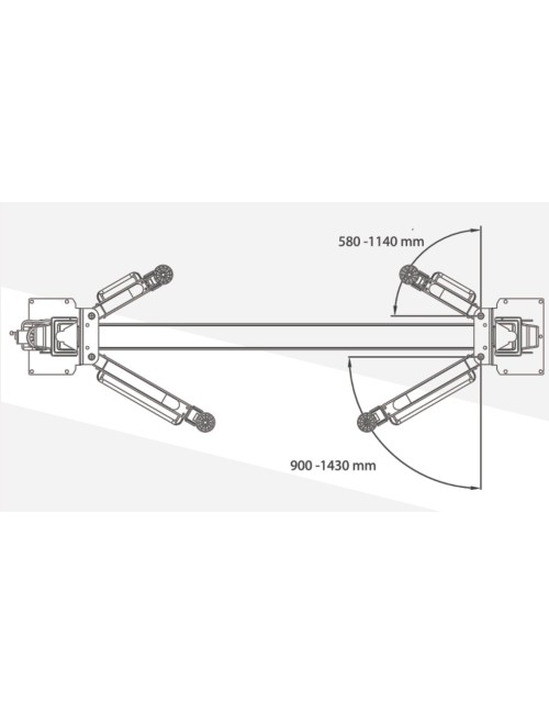 KÖNIGSTEIN KN3240C 2 POST LIFT