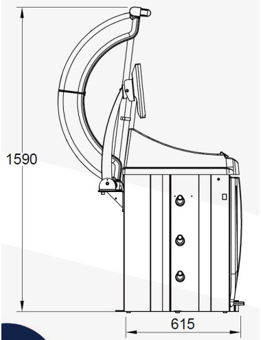 KÖNIGSTEIN KN233 WHEEL BALANCER